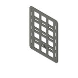 260mmx200mm Universal Molle Storage Panel - Adventure Corp