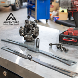 Adventure Corp GU Patrol Top & Bottom Intercooler Brackets – 5mm Mild Steel