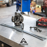 Adventure Corp GU Patrol Top & Bottom Intercooler Brackets – 5mm Mild Steel