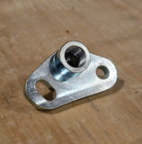 4JJ1 Power Steering High-Pressure Hose Adapter – CNC Mild Steel, Zinc-Coated