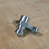 4JJ1 Power Steering High-Pressure Hose Adapter – CNC Mild Steel, Zinc-Coated