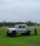 75/79 Series Dual Cab/Single Cab Weld On Chassis Strengthening Plates