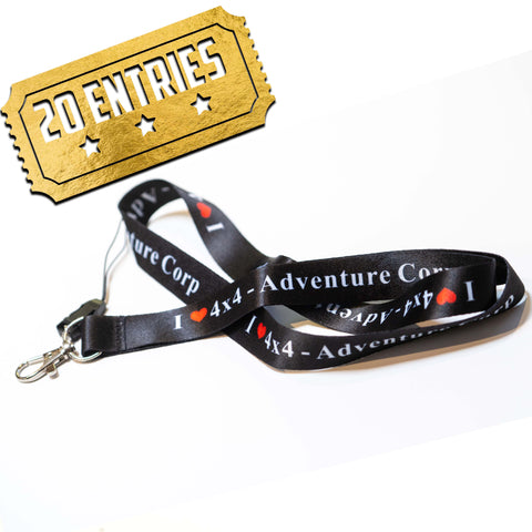 I <3 4x4 Key / Phone Lanyard - Adventure Corp