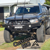 GU Series 1-3 DIY Flat Pack Low Mount Winch Bar - Adventure Corp